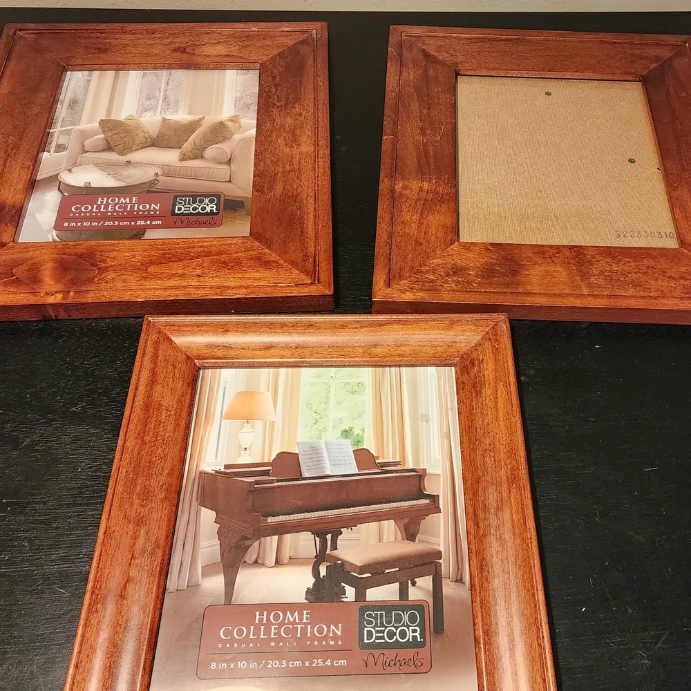 Set of 3 Studio Decor Warm Brown Frame Set